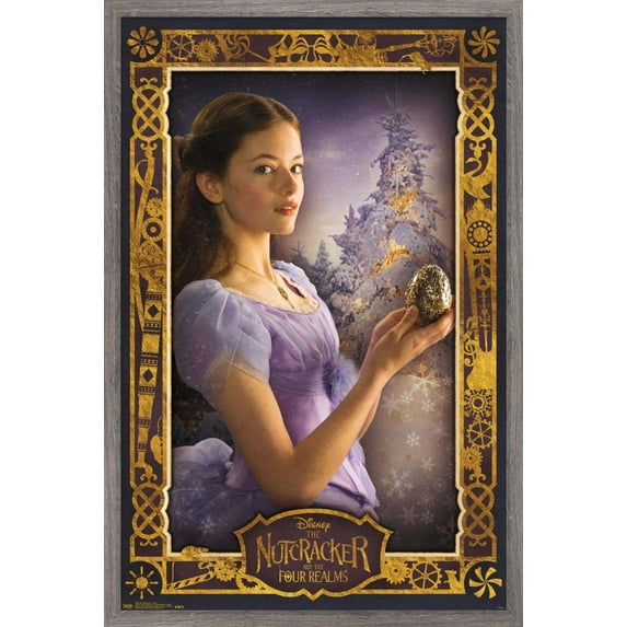 Disney The Nutcracker - Clara Wall Poster, 22.375" x 34", Framed