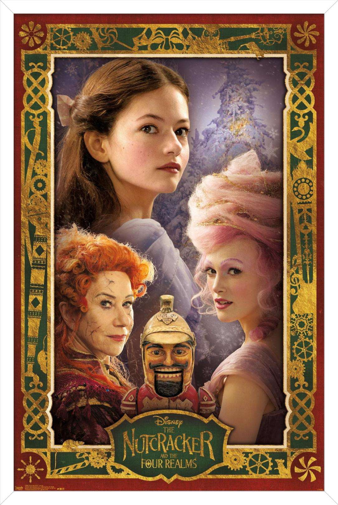 Disney The Nutcracker - Group Wall Poster, 14.725" x 22.375", Framed