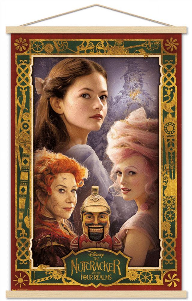 Disney The Nutcracker - Group Wall Poster with Wooden Magnetic Frame, 22.375" x 34"
