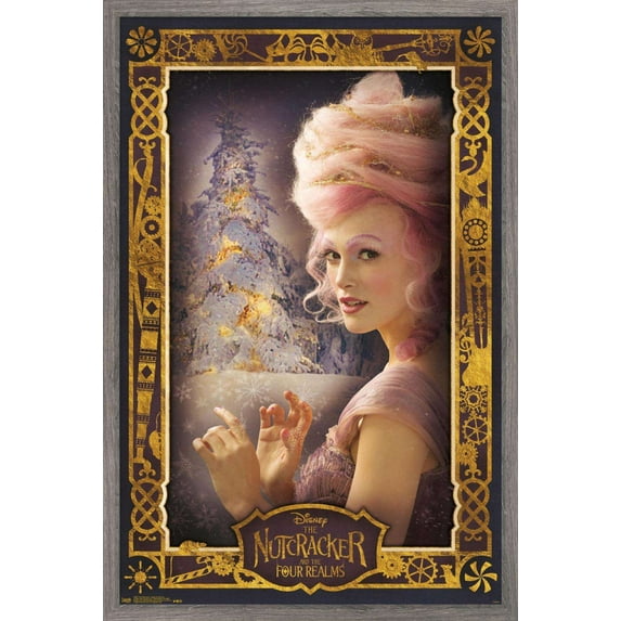 Disney The Nutcracker - Sugar Plum Fairy Wall Poster, 14.725" x 22.375", Framed