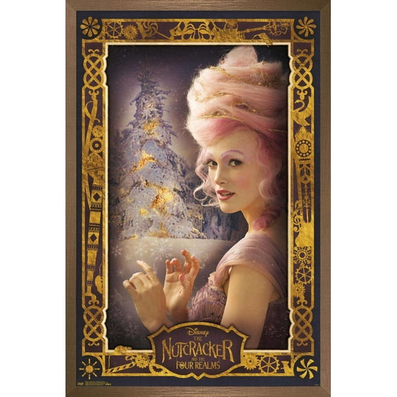 Disney The Nutcracker - Sugar Plum Fairy Wall Poster, 22.375" x 34", Framed