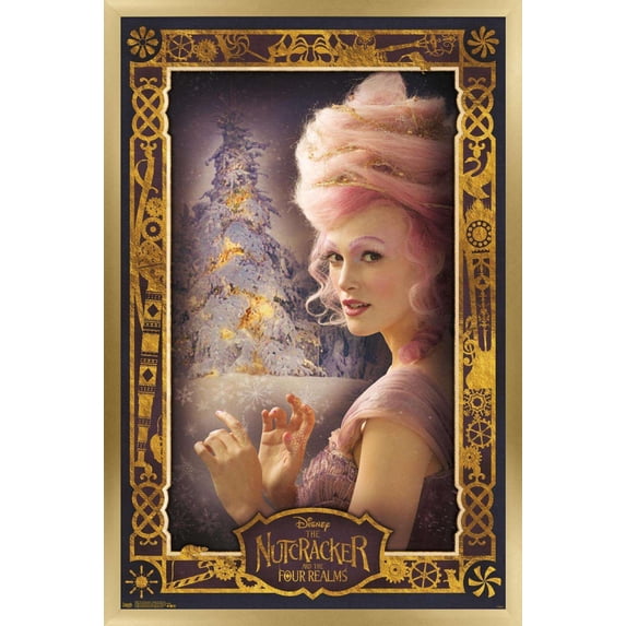 Disney The Nutcracker - Sugar Plum Fairy Wall Poster, 22.375" x 34", Framed