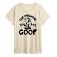 thumbnail image 1 of Disney - The Original Goof - Women's Short Sleeve Graphic T-Shirt, 1 of 4