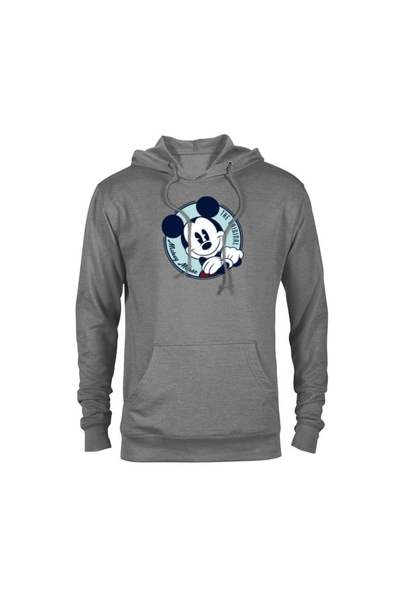 The Original Mickey Mouse Retro Vintage - Pullover Hoodie for Adults - Customized-Athletic Heather