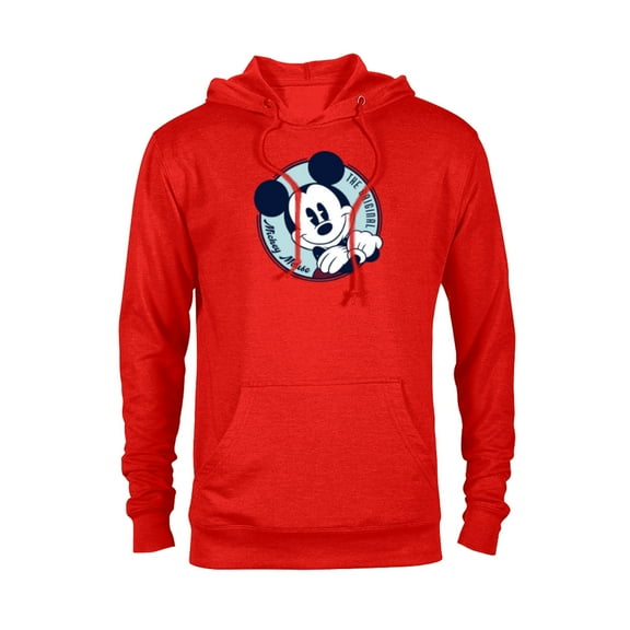 Disney The Original Mickey Mouse Retro Vintage - Pullover Hoodie for Adults - Customized-Red