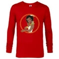 thumbnail image 1 of Disney The Princess and The Frog Tiana Naveen Frame T-Shirt - Long Sleeve T-Shirt for Men - Customized-New Red, 1 of 5