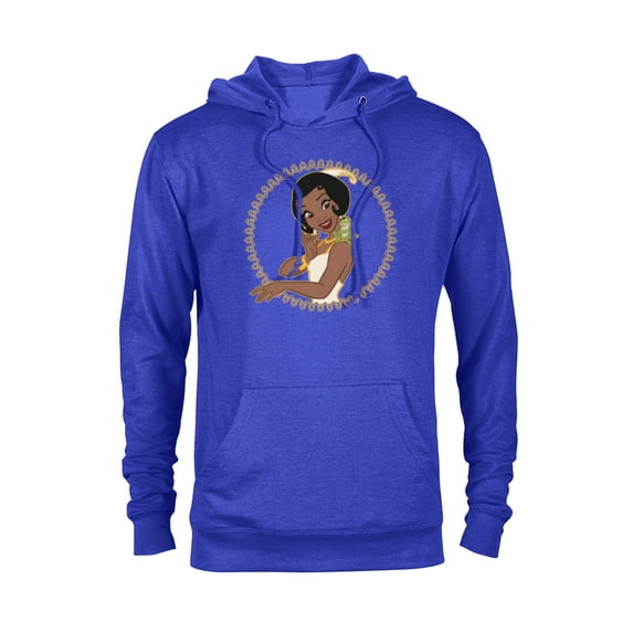 Disney The Princess and The Frog Tiana Naveen Frame T-Shirt - Pullover Hoodie for Adults - Customized-Royal Heather