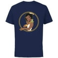 thumbnail image 1 of Disney The Princess and The Frog Tiana Naveen Frame T-Shirt - Short Sleeve Cotton T-Shirt for Adults - Customized-Athletic Navy, 1 of 5