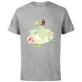 thumbnail image 1 of Disney The Princess and The Frog Tiana on a Bayou T-Shirt - Short Sleeve Cotton T-Shirt for Adults - Customized-Athletic Heather, 1 of 5
