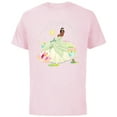 thumbnail image 1 of Disney The Princess and The Frog Tiana on a Bayou T-Shirt - Short Sleeve Cotton T-Shirt for Adults - Customized-Soft Pink, 1 of 5