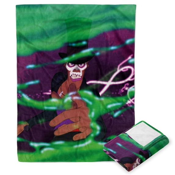 Disney The Princess and the Frog Dr. Facilier Kids Silk Touch Throw Blanket