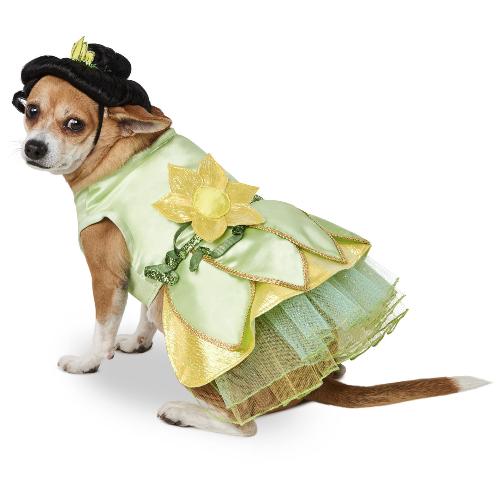 Disney The Princess and the Frog Tiana Dog and Cat Costume, Large