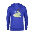 thumbnail image 1 of Disney The Princess and the Frog Tiana Dream T-Shirt - Pullover Hoodie for Adults - Customized-Royal Heather, 1 of 5