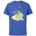 thumbnail image 1 of Disney The Princess and the Frog Tiana Dream T-Shirt - Short Sleeve Cotton T-Shirt for Adults - Customized-Royal Heather, 1 of 5