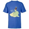 thumbnail image 1 of Disney The Princess and the Frog Tiana Dream T-Shirt - Short Sleeve T-Shirt for Kids - Customized-Royal, 1 of 5