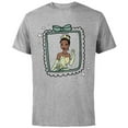 thumbnail image 1 of Disney The Princess and the Frog Tiana Portrait T-Shirt - Short Sleeve Cotton T-Shirt for Adults - Customized-Athletic Heather, 1 of 5