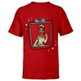 thumbnail image 1 of Disney The Princess and the Frog Tiana Portrait T-Shirt - Short Sleeve T-Shirt for Kids - Customized-Red, 1 of 5