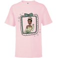 thumbnail image 1 of Disney The Princess and the Frog Tiana Portrait T-Shirt - Short Sleeve T-Shirt for Kids - Customized-Soft Pink, 1 of 5