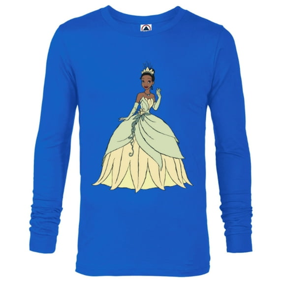 Disney The Princess and the Frog Tiana T-Shirt - Long Sleeve T-Shirt for Men - Customized-Royal