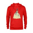 thumbnail image 1 of Disney The Princess and the Frog Tiana T-Shirt - Pullover Hoodie for Adults - Customized-Red Heather, 1 of 5
