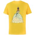 thumbnail image 1 of Disney The Princess and the Frog Tiana T-Shirt - Short Sleeve Cotton T-Shirt for Adults - Customized-Yellow, 1 of 5