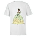 thumbnail image 1 of Disney The Princess and the Frog Tiana T-Shirt - Short Sleeve T-Shirt for Kids - Customized-White, 1 of 5
