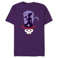 thumbnail image 1 of Disney The Princess and the Frog Tiana and Dr. Facilier - Short Sleeve Blended T-Shirt for Adults - Customized-Purple, 1 of 5