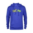 thumbnail image 1 of Disney The Princess and the Frog Tiana and Naveen T-Shirt - Pullover Hoodie for Adults - Customized-Royal Heather, 1 of 5
