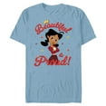 thumbnail image 1 of Disney The Proud Family Penny Proud Beautiful & Proud - Short Sleeve Blended T-Shirt for Adults - Customized-Ocean Blue, 1 of 5
