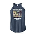 thumbnail image 1 of Disney - The Sword And The Stone - Confrontational Friend in the Group - Juniors High Neck Tank Top, 1 of 5