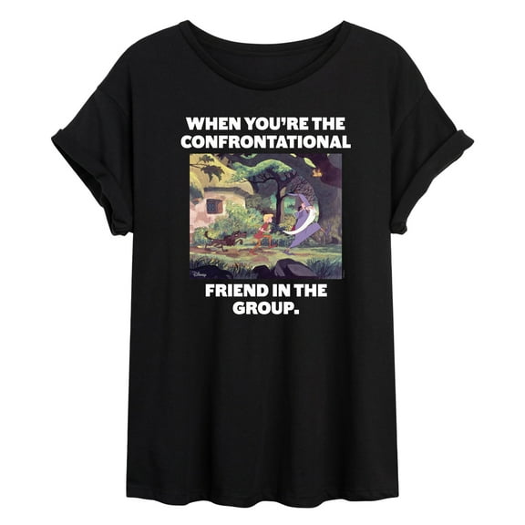 Disney - The Sword And The Stone - Confrontational Friend in the Group - Juniors Ideal Flowy Muscle T-Shirt