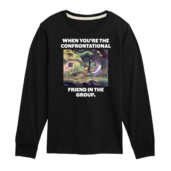 Disney - The Sword And The Stone - Confrontational Friend in the Group - Toddler & Youth Long Sleeve Graphic T-Shirt