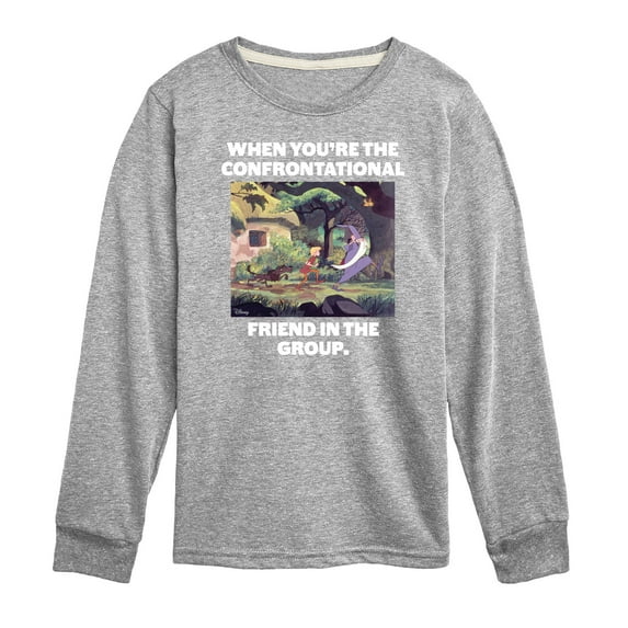 Disney - The Sword And The Stone - Confrontational Friend in the Group - Toddler & Youth Long Sleeve Graphic T-Shirt