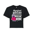 thumbnail image 1 of Disney - The Sword And The Stone - MagnifiCan't Madam Mim - Juniors Cropped Cotton Blend T-Shirt, 1 of 5