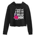 thumbnail image 1 of Disney - The Sword And The Stone - MagnifiCan't Madam Mim - Juniors Cropped Pullover Hoodie, 1 of 4