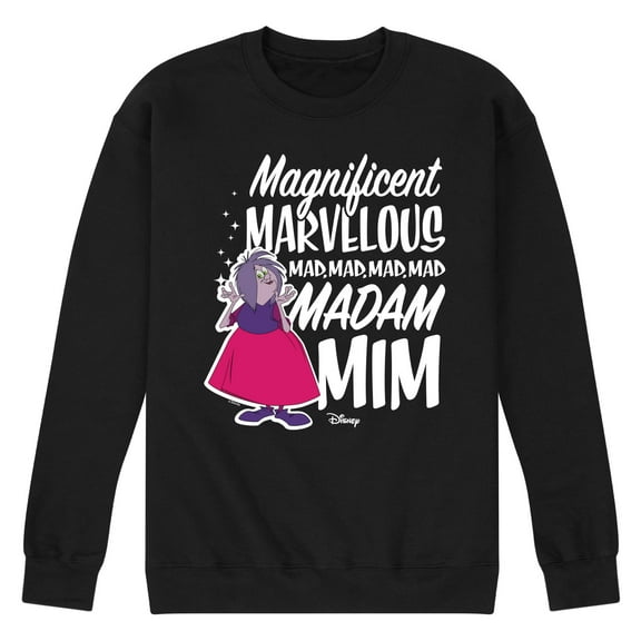 Disney - The Sword And The Stone - MagnifiCan't Madam Mim - Men's Crew Neck Fleece Pullover