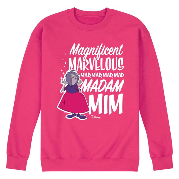 Disney - The Sword And The Stone - MagnifiCan't Madam Mim - Men's Crew Neck Fleece Pullover