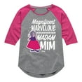 thumbnail image 1 of Disney - The Sword And The Stone - MagnifiCan't Madam Mim - Toddler & Youth Girls Raglan Graphic T-Shirt, 1 of 5