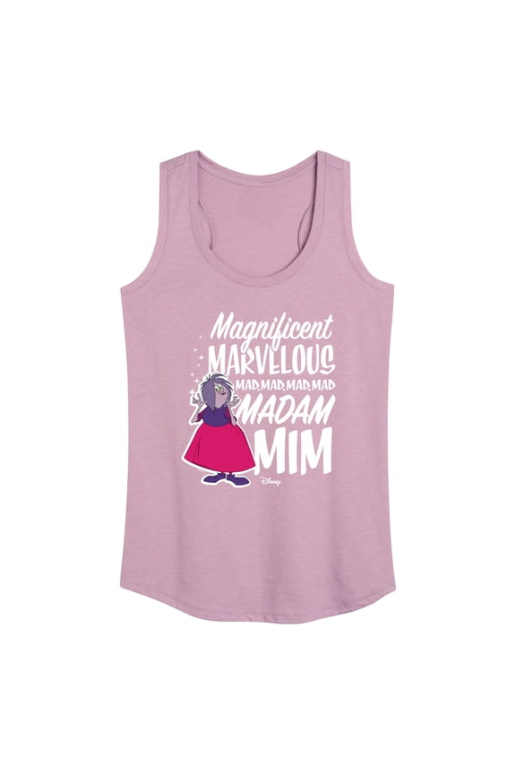 - The Sword And The Stone - MagnifiCan't Madam Mim - Women's Racerback Tank Top
