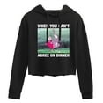 thumbnail image 1 of Disney - The Sword And The Stone - Merlyn & Mim Can't Agree on Dinner - Juniors Cropped Pullover Hoodie, 1 of 4