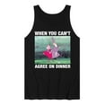 thumbnail image 1 of Disney - The Sword And The Stone - Merlyn & Mim Can't Agree on Dinner - Men's Jersey Tank Top, 1 of 5