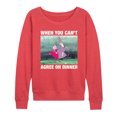 thumbnail image 1 of Disney - The Sword And The Stone - Merlyn & Mim Can't Agree on Dinner - Women's Lightweight French Terry Pullover, 1 of 5