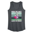 thumbnail image 1 of Disney - The Sword And The Stone - Merlyn & Mim Can't Agree on Dinner - Women's Racerback Tank Top, 1 of 5