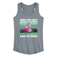 thumbnail image 1 of Disney - The Sword And The Stone - Merlyn & Mim Can't Agree on Dinner - Women's Racerback Tank Top, 1 of 5
