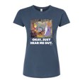 thumbnail image 1 of Disney - The Sword And The Stone - Okay, Just Hear Me Out - Juniors Fitted Graphic T-Shirt, 1 of 5