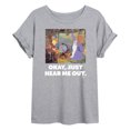 thumbnail image 1 of Disney - The Sword And The Stone - Okay, Just Hear Me Out - Juniors Ideal Flowy Muscle T-Shirt, 1 of 5