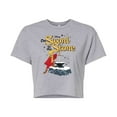 thumbnail image 1 of Disney - The Sword And The Stone - Original Logo - Juniors Cropped Cotton Blend T-Shirt, 1 of 5