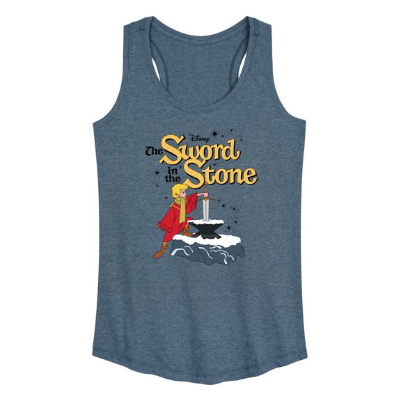 Disney - The Sword And The Stone - Original Logo - Women's Racerback Tank Top
