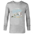 thumbnail image 1 of Disney The Three Caballeros Retro Donald Duck - Long Sleeve T-Shirt for Men -Customized-Athletic Heather, 1 of 5