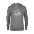thumbnail image 1 of Disney The Three Caballeros Retro Donald Duck - Pullover Hoodie for Adults -Customized-Graphite Heather, 1 of 5